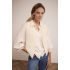 Tramontana Gilet Vestje Hairy Yarn Stone